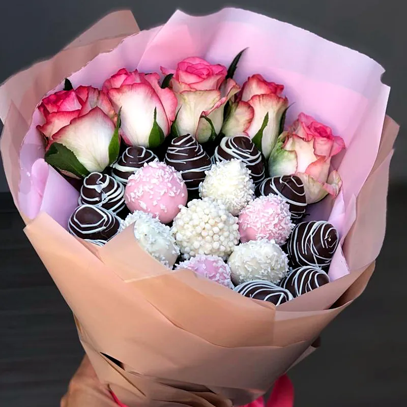 Букет из клубники 