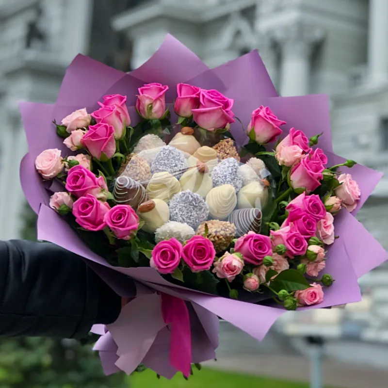 Букет из клубники 