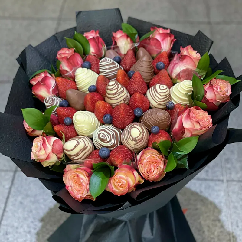 Букет из клубники 