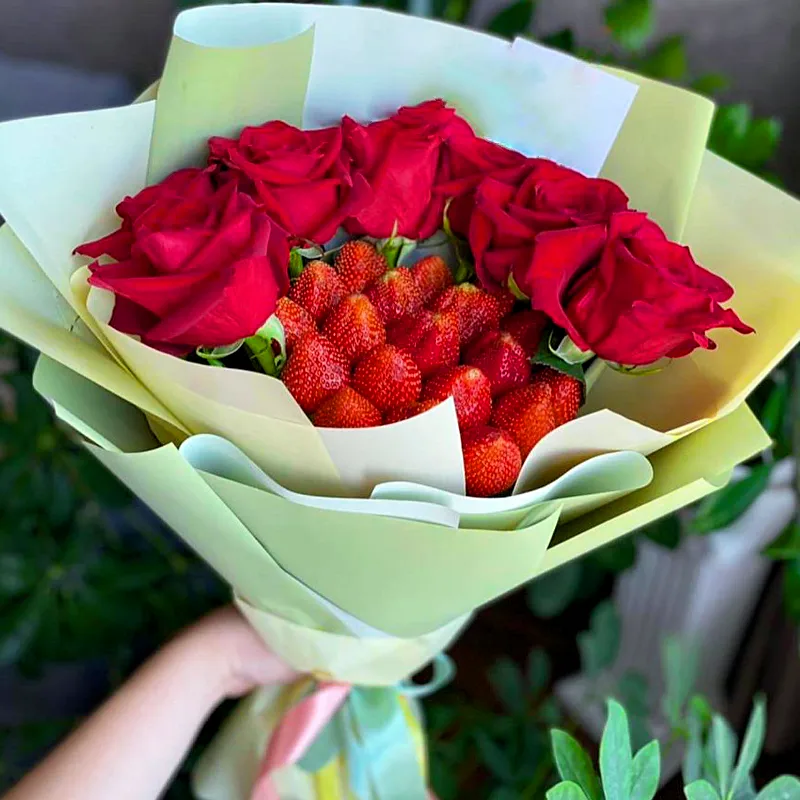 Букет из клубники 