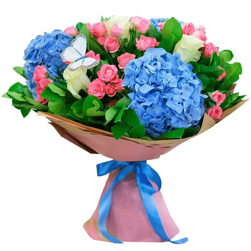 Букет «Малиновые сны»