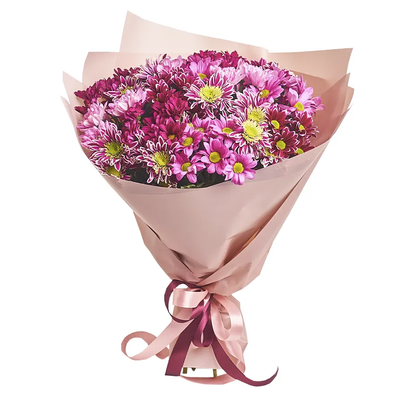 Букет из 11 ромашковых хризантем