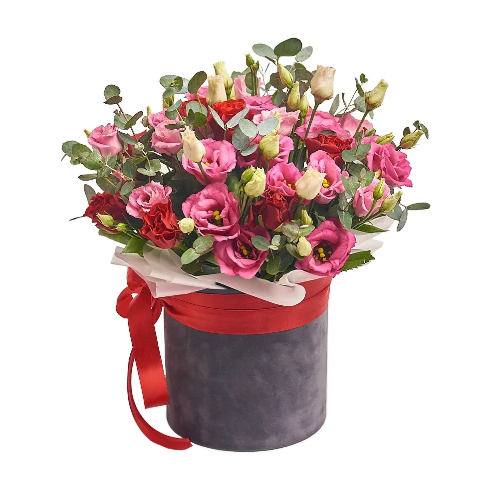 Цветы в коробке