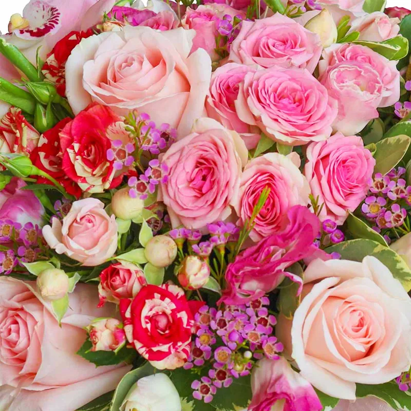 Цветы в коробке