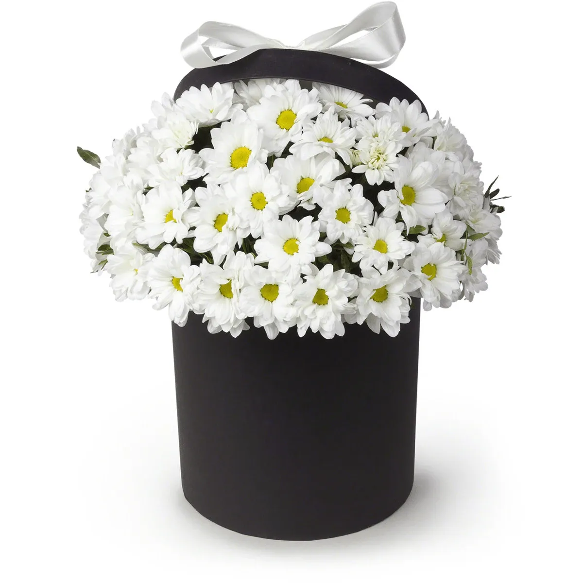 Цветы в коробке «Дары чувств»