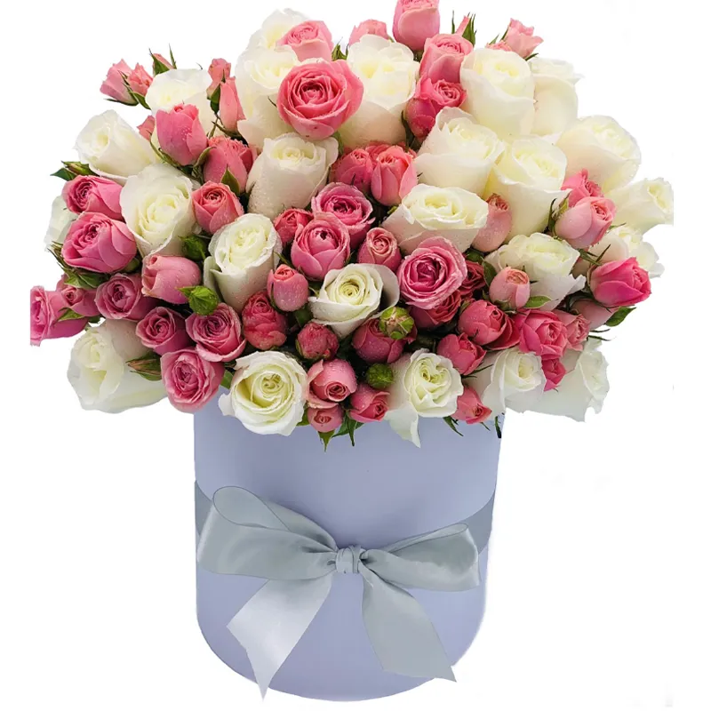 Цветы в коробке 