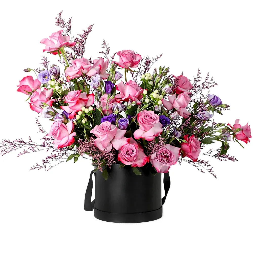 Цветы в коробке 