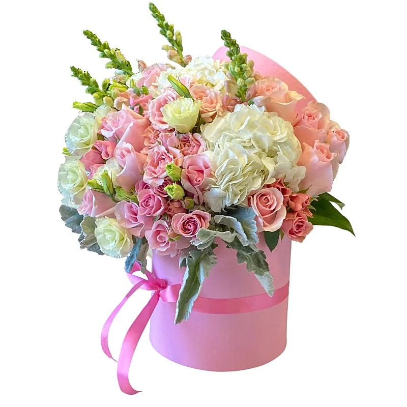 Цветы в коробке