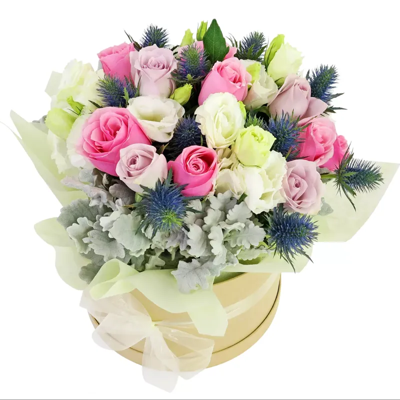 Цветы в коробке