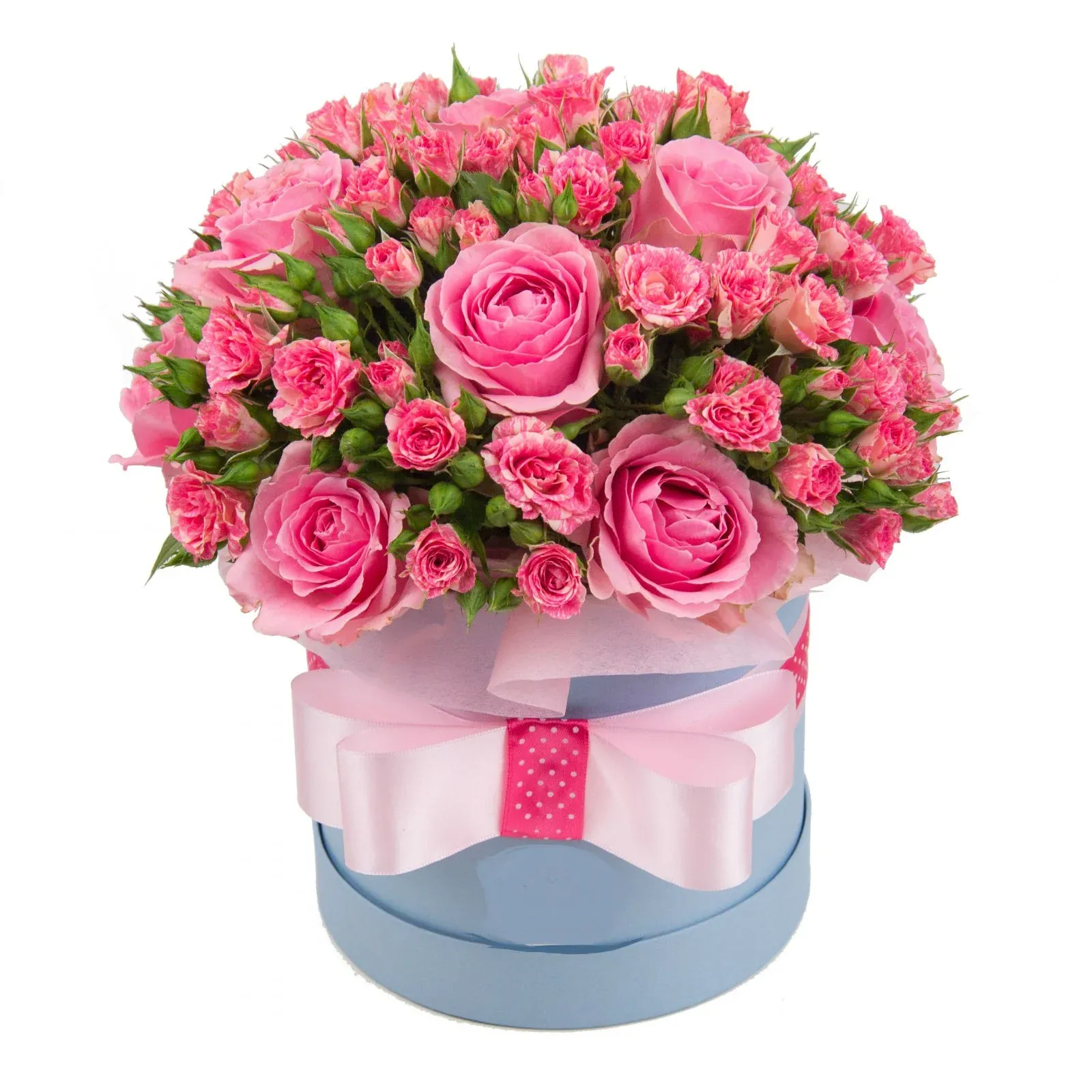 Цветы в коробке «Преломления света»