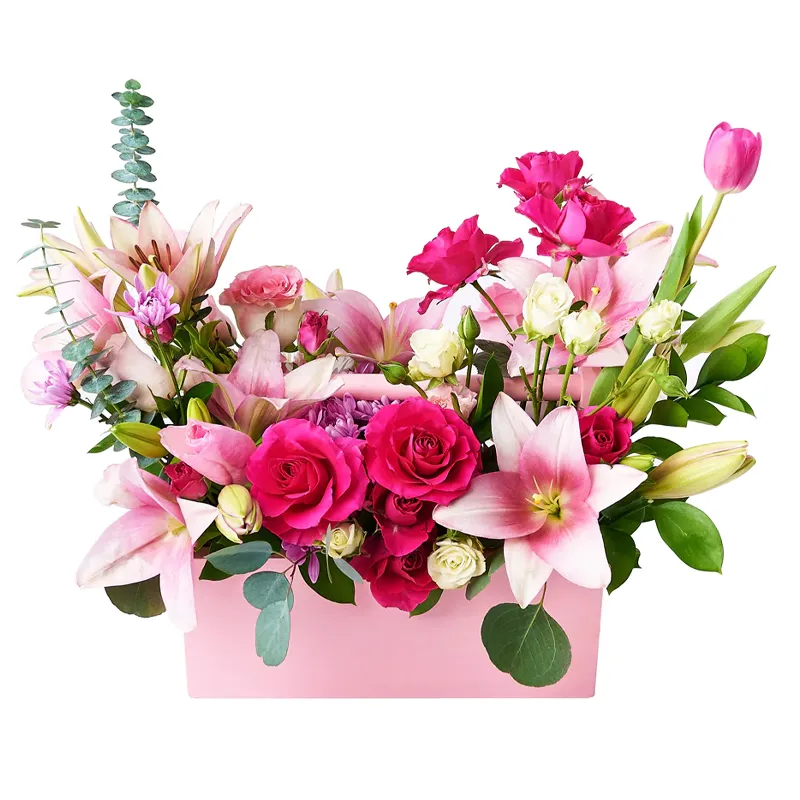 Корзина с цветами 