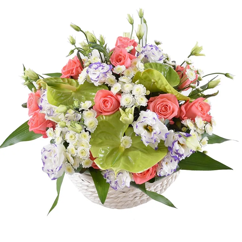 Корзина с цветами