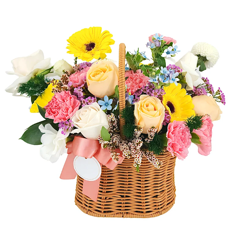 Корзина с цветами
