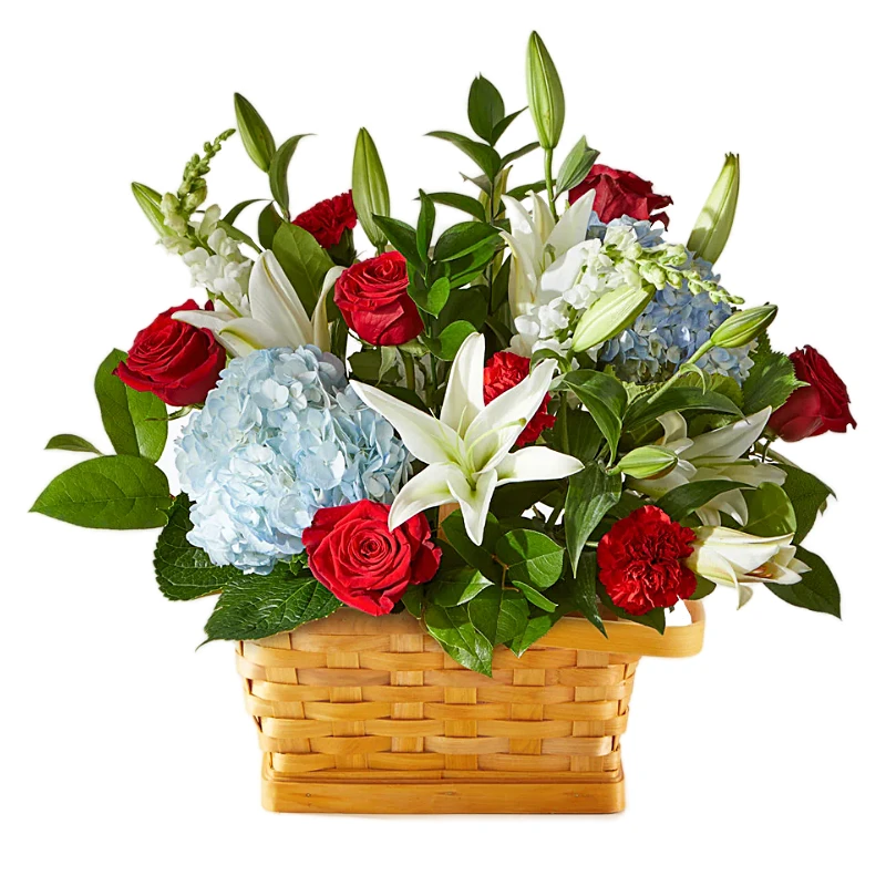 Корзина с цветами