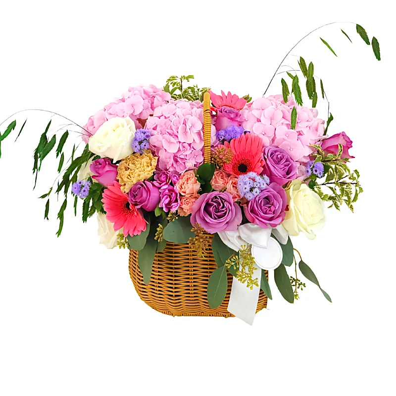 Корзина с цветами 