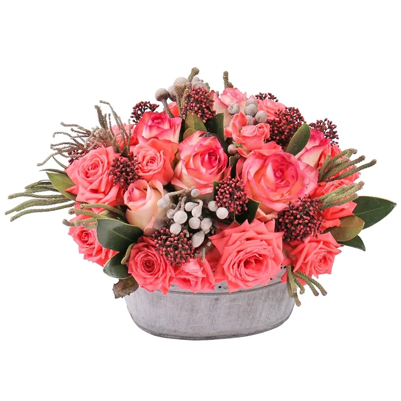 Корзина с цветами 