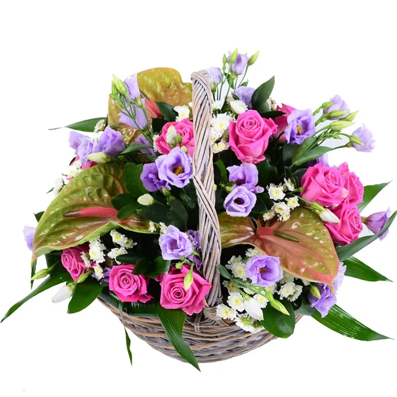Корзина с цветами