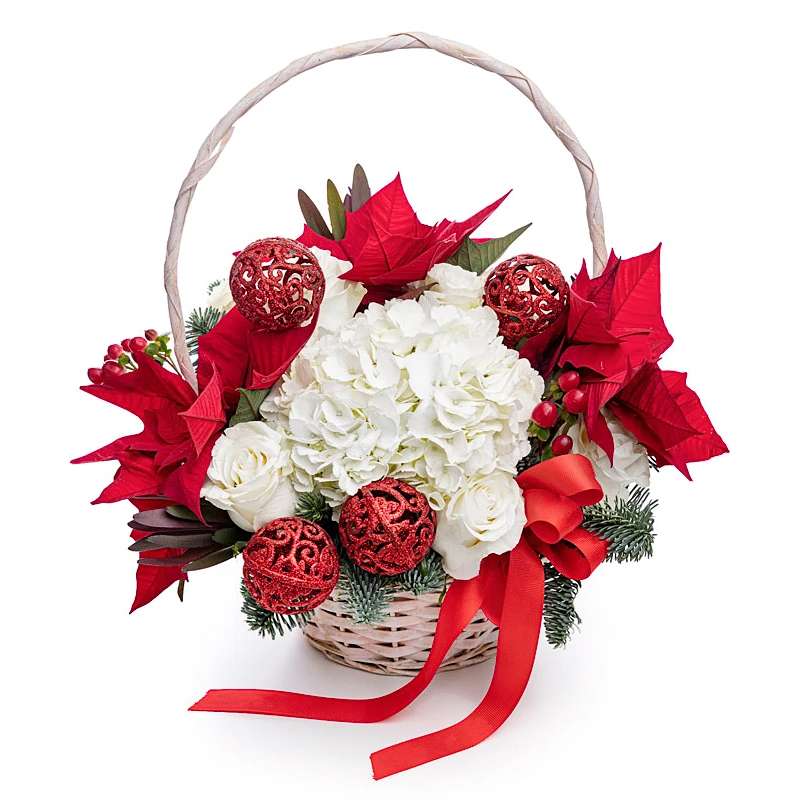 Корзина с цветами 