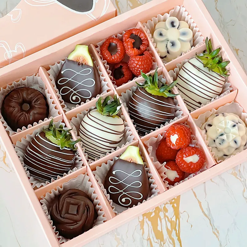 Набор клубники в шоколаде